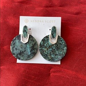 Kendra Scott African Turquoise Earrings